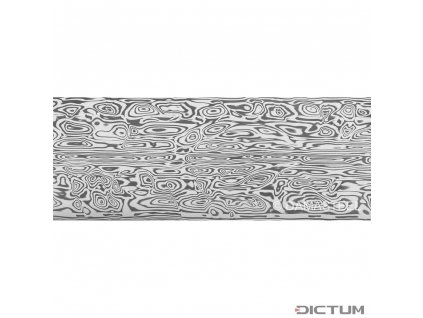 Dictum 831862 - Damasteel DS93X™ Bifrost™ Damascus Steel, 32 x 4 x 210 mm