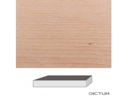 Dictum 831978 - Steamed Red Beech, 300 x 60 x 60 mm