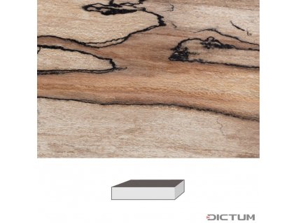 Dictum 831980 - Spalted Red Beech, 150 x 40 x 40 mm