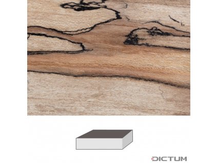 Dictum 831982 - Spalted Red Beech, 150 x 60 x 60 mm