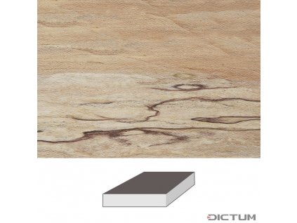 Dictum 832004 - Spalted Maple, 150 x 150 x 50 mm