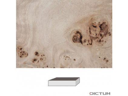 Dictum 832005 - Grained Poplar, 150 x 40 x 40 mm