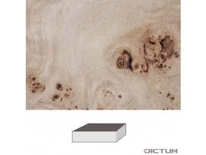 Dictum 832007 - Grained Poplar, 150 x 60 x 60 mm