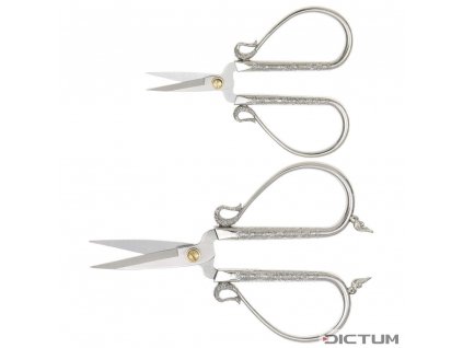 Dictum 708214 - All-purpose Scissors with Traditional Chinese Decoration, 2-Piece Set