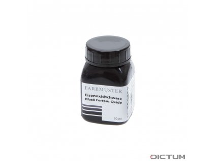 Dictum 810115 - Colour Sample for Linseed Oil Paints, Black Ferrous Oxide
