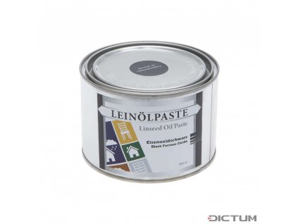 Dictum 810100 - Linseed Oil Paste Black Ferrous Oxide