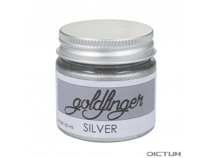 Dictum 727607 - Goldfinger Metallic Paste, Silver