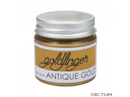 Dictum 727609 - Goldfinger Metallic Paste, Antique Gold