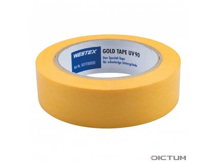 Dictum 820275 - Washi Tape »Gold Tape UV 90«, gold, 30 mm