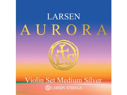 aurora vln set medium silver w
