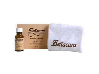 Bellacura Pflege Emulsion sensitiv 20 ml with polishing cloth edit