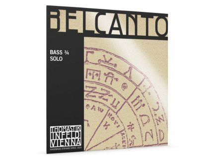 DoubleBass Belcanto Solo Kuvert Blanko Front 1