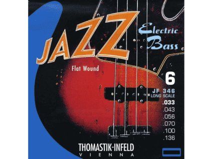 thomastik infeld jf346 6 saiter flatwound 033 136