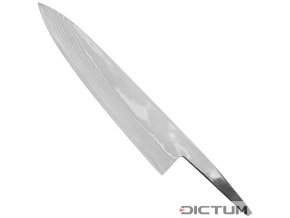 Čepel Dictum 719593 - Damascus Blade Blank, 15 Layers, Gyuto 180 mm