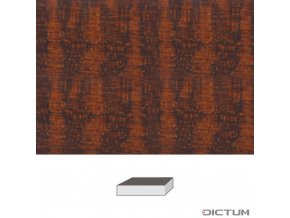Dictum 831152 - Snakewood, 120 x 30 x 30 mm