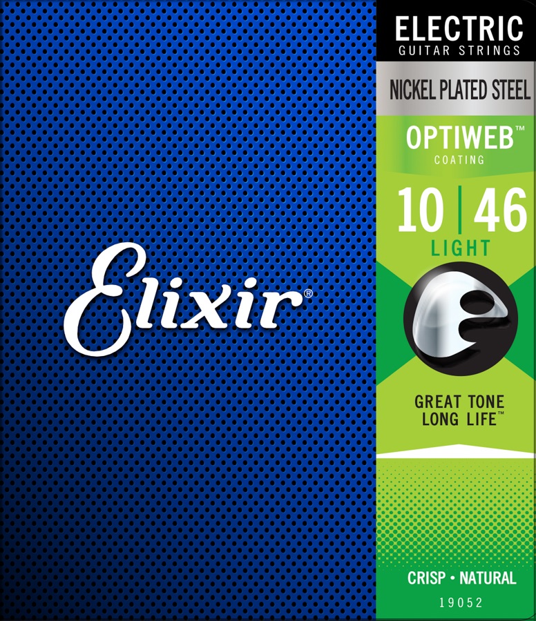 Elixir OPTIWEB 19052 - Struny na elektrickou kytaru - sada