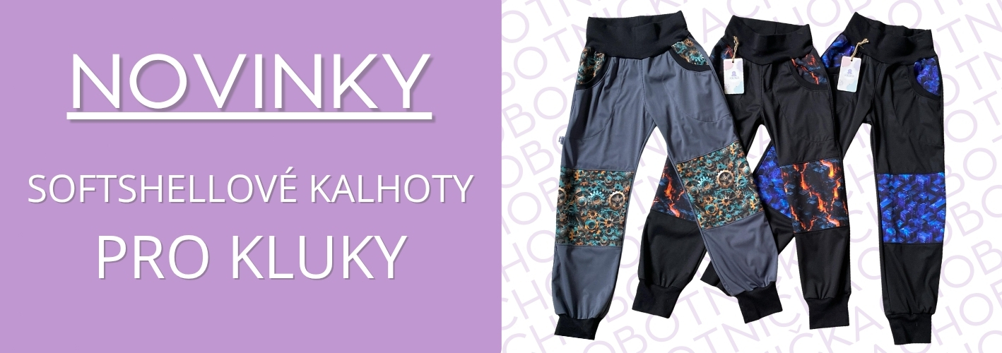 novinky softshellové kalhoty