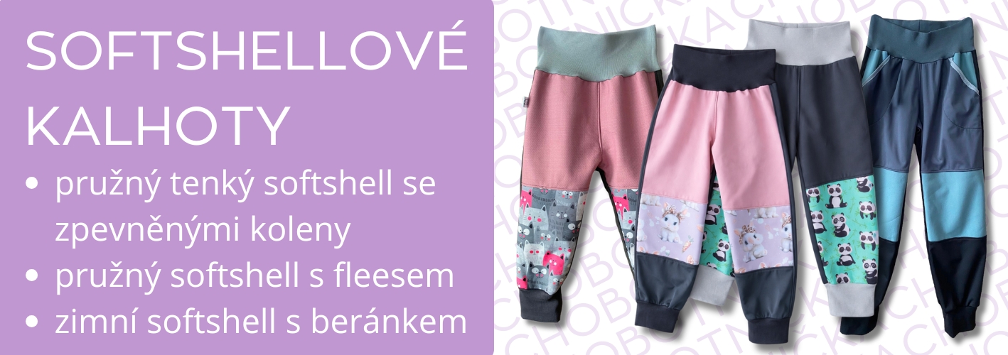 softshellové kalhoty