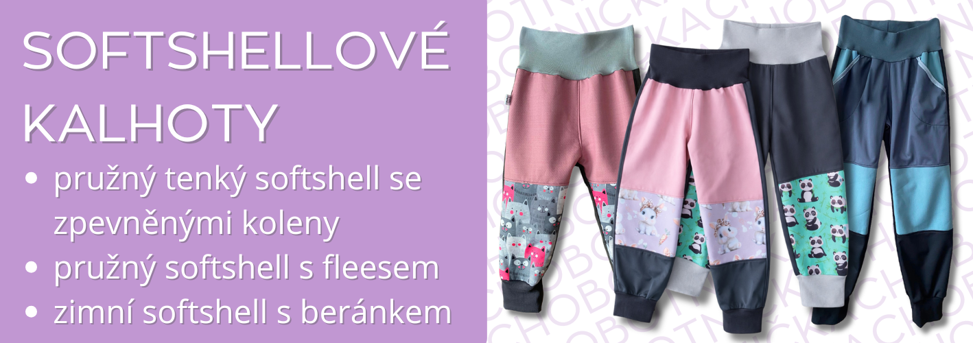 softshellové kalhoty