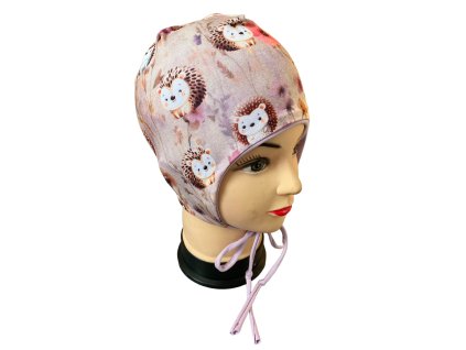 čepice na šnůrky 2