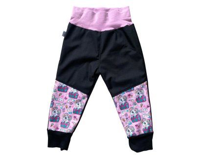 softshellove kalhoty jednorozci beranek