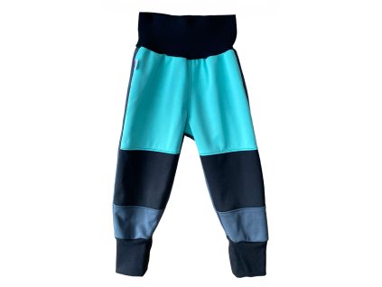 softshellove kalhoty modra