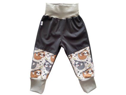 softshellove kalhoty lenochod