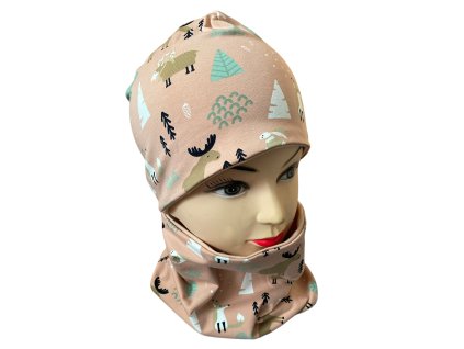 SET čepice s nákrčníkem