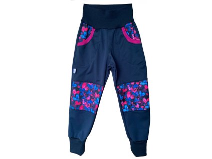 softshellove kalhoty srdicka