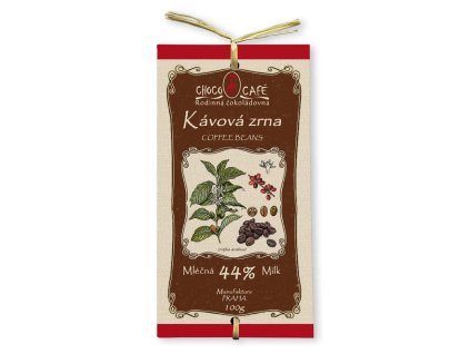 Kávová zrna mléčná