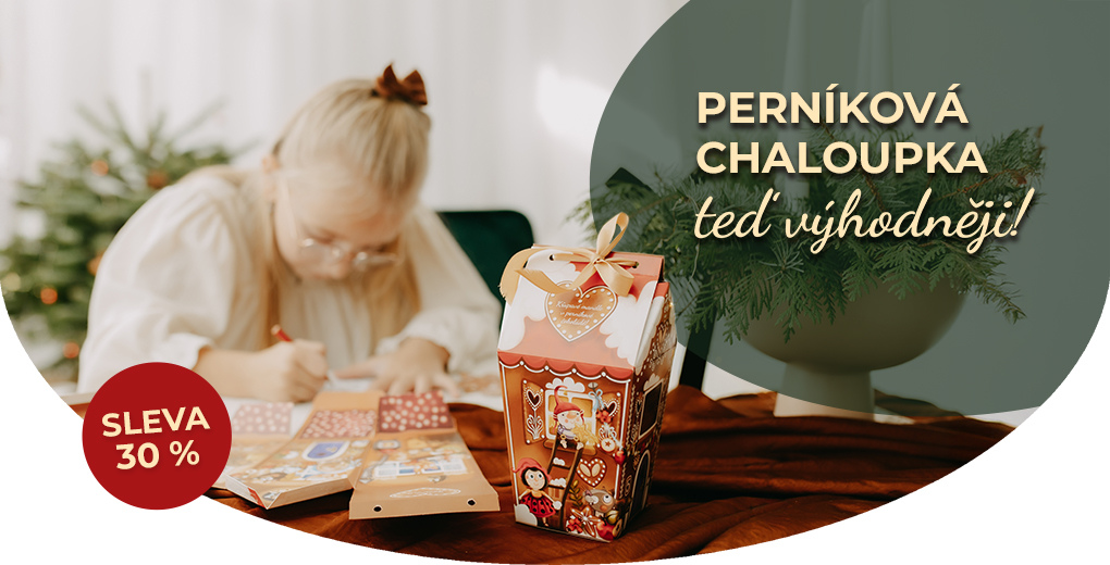 Perníková chalupka  s 30% slevou