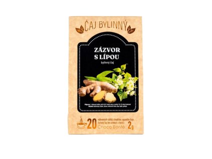caj bylinny zazvor s lipou