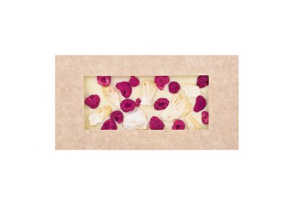 508 bila cokolada s ananasem a malinami