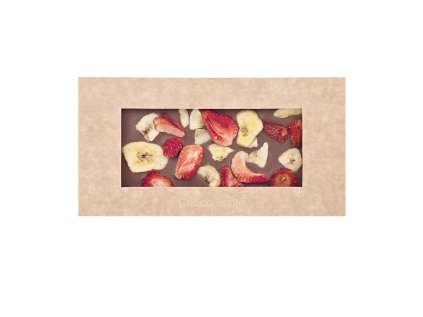 514 mlecna cokolada s bananem a jahodami