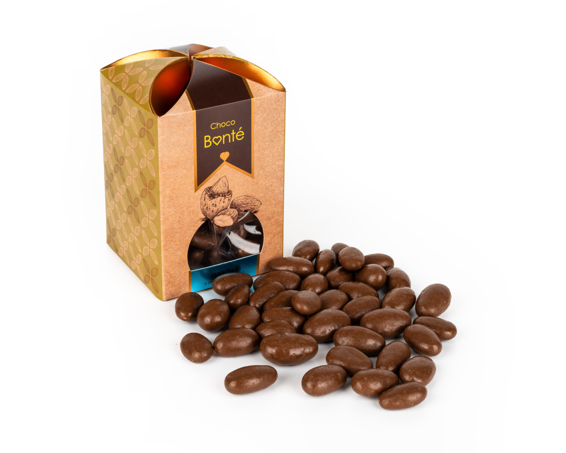 Choco Bonté Mandle v mléčné čokoládě