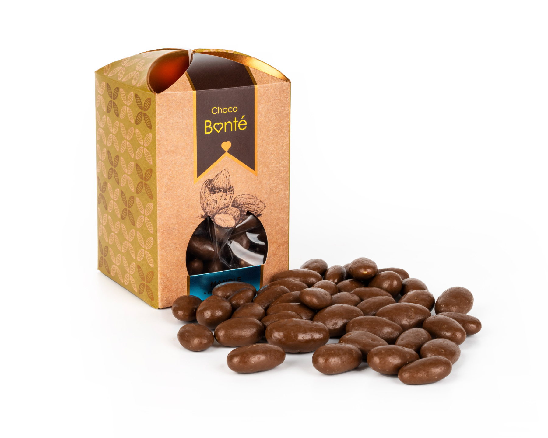Choco Bonté Mandle v mléčné čokoládě