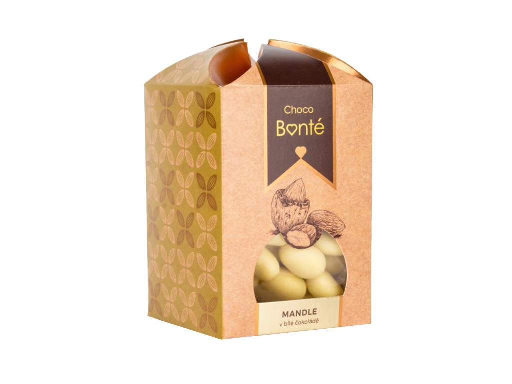 Choco Bonté Mandle v bílé čokoládě