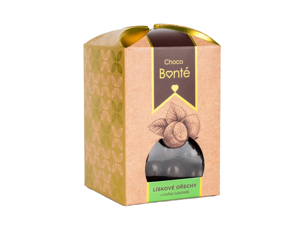Choco Bonté Lískové ořechy v hořké čokoládě