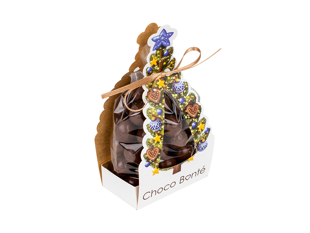 Choco Bonté Vánoční stromeček - mléčné lískové ořechy
