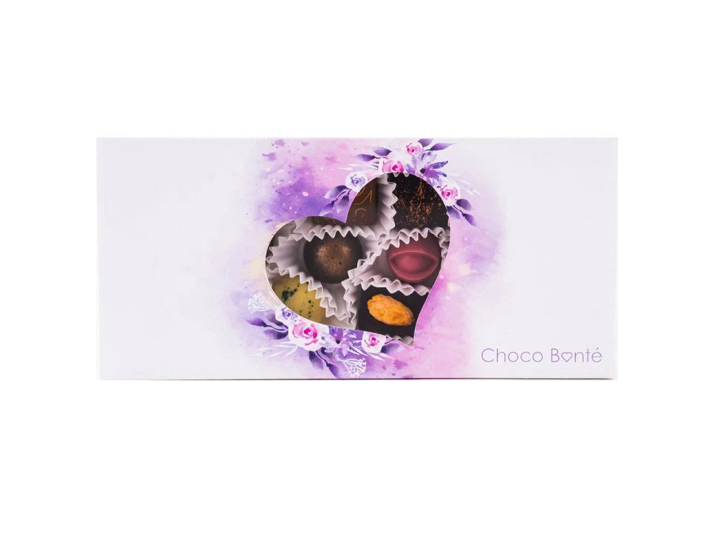 Choco Bonté Bonboniéra - 12 ks pralinek (srdce)