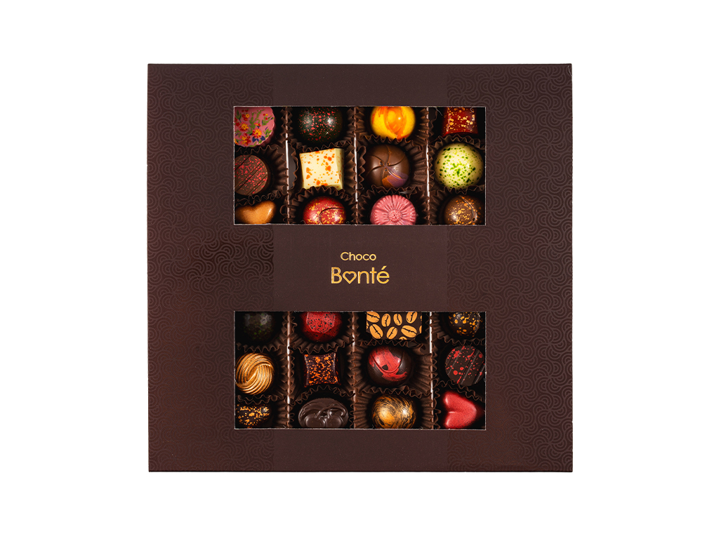 Choco Bonté Luxusní dárek Bonboniéra - 24 ks pralinek