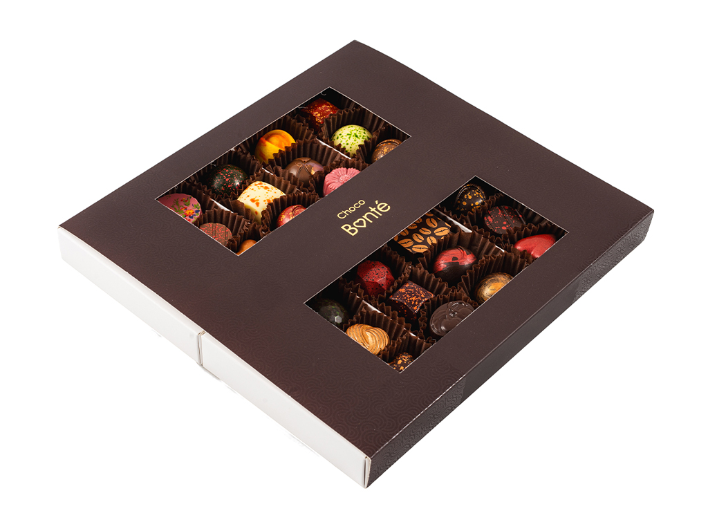 Choco Bonté Luxusní dárek Bonboniéra - 24 ks pralinek