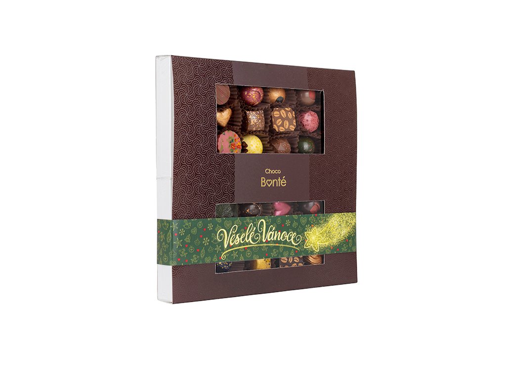 Choco Bonté Luxusní dárek Bonboniéra - 24 ks pralinek