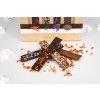 Hořká a mléčná čokoláda s chilli, levandulí a semínky - 4 pásky