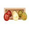 Kolekce velikonočních zdobených vajíček 3ks