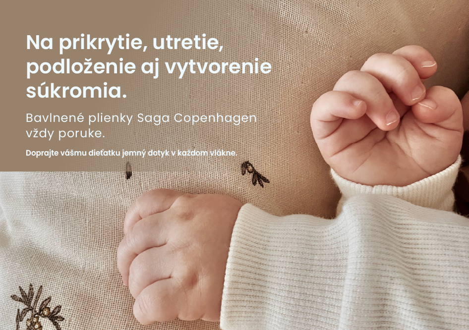 Detské rúčky  na bavlnenej plienke