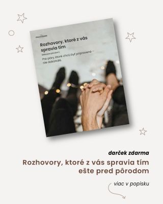 Pre teba a tvojho partnera tu mám darček! 🎁 Príchod bábätka mení veľa vecí. Aj tie, o ktorých sa často nerozprávame...