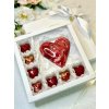 Kolekce Hearts - 7 pralinek a Maxi srdíčko