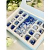 Kolekce Blue Sky - 16 pralinek a čokoládová tabulka Dubaji