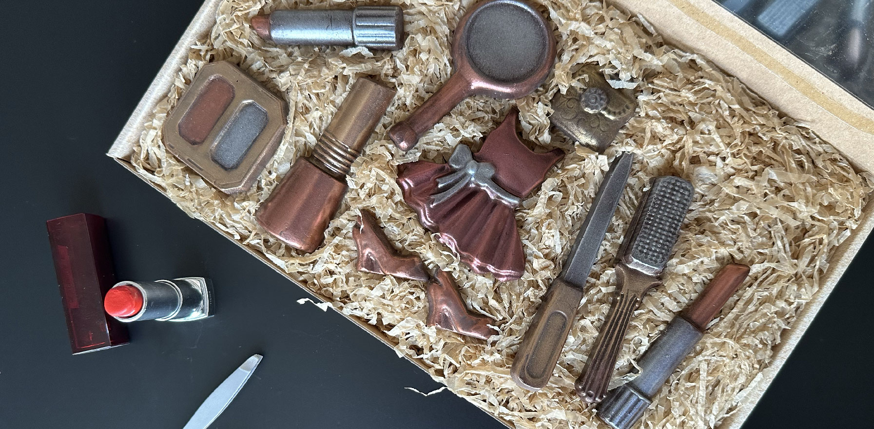 Netradičný čokoládový darček pre ženu